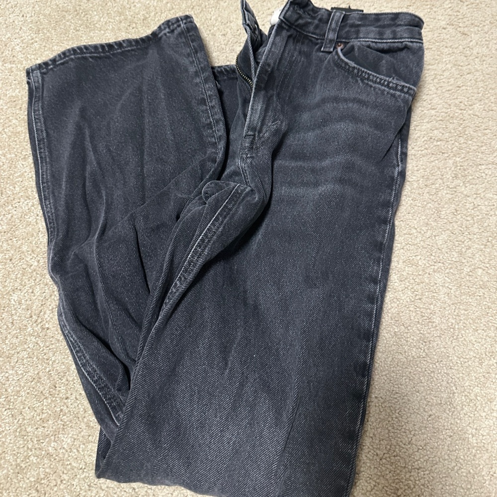 black h&m jeans